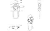 RAM Handlebar U-Bolt Base RAM-B-231ZU