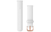 Kellarihm Quick Release (20mm) White with Rose Gold Hardware (VM3/Style) 125-218 mm White/Rose Gold 125-218 mm