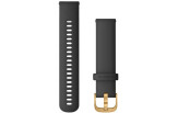 Kellarihm Quick Release (20mm) Black with Gold Hardware (VENU) 125-218 mm Black/Gold 125-218 mm