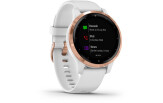 Spordikell Garmin vivoactive 4S White/Rose Gold roosa kuld/valge