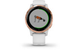 Spordikell Garmin vivoactive 4S White/Rose Gold roosa kuld/valge