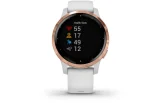Spordikell Garmin vivoactive 4S roosa kuld/valge