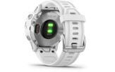 Spordikell Garmin fenix 6S  Silver w/White Band (no MAP/Music) Standard - hõbe, valge rihmaga