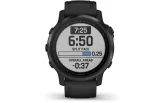 Multispordi kell fenix 6s PRO -  must, musta rihmaga