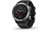 Multispordi kell Garmin fenix 6 Standard - h&otilde;be, musta rihmaga