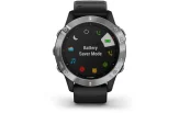 Multispordi kell Garmin fenix 6 Standard - h&otilde;be, musta rihmaga