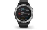 Multispordi kell Garmin fenix 6 Standard - h&otilde;be, musta rihmaga