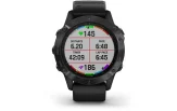 Multispordi kell Garmin fenix 6 PRO - must, musta rihmaga
