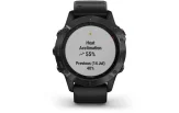 Multispordi kell Garmin fenix 6 PRO - must, musta rihmaga