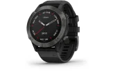 Multispordi kell Garmin fenix 6 Safiir - hall, musta rihmaga