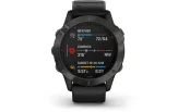 Multispordi kell Garmin fenix 6 Safiir - hall, musta rihmaga