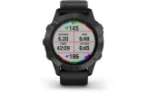 Multispordi kell Garmin fenix 6 Safiir - hall, musta rihmaga