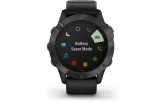 Multispordi kell Garmin fenix 6 Safiir - hall, musta rihmaga
