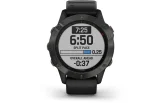 Multispordi kell Garmin fenix 6 Safiir - hall, musta rihmaga
