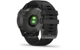 Multispordi kell Garmin fenix 6 Safiir - hall, musta rihmaga