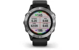 Multispordi kell Garmin fenix 6 Solar - h&otilde;be, musta rihmaga