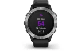 Multispordi kell Garmin fenix 6 Solar - h&otilde;be, musta rihmaga