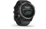 Multispordi kell Garmin fenix 6 Pro Solar - hall, musta rihmaga