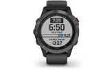 Multispordi kell Garmin fenix 6 Pro Solar - hall, musta rihmaga