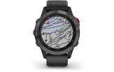 Spordikell Garmin fenix 6 Pro Solar - hall, musta rihmaga Pro Solar - hall, musta rihmaga