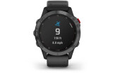 Spordikell Garmin fenix 6 Pro Solar - hall, musta rihmaga Pro Solar - hall, musta rihmaga