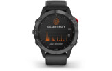 Spordikell Garmin fenix 6 Pro Solar - hall, musta rihmaga Pro Solar - hall, musta rihmaga