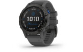Spordikell Garmin fēnix 6 Pro Solar Pro Solar - must, halli rihmaga