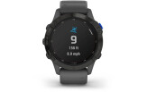Spordikell Garmin fēnix 6 Pro Solar Pro Solar - must, halli rihmaga