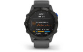 Spordikell Garmin fēnix 6 Pro Solar Pro Solar - must, halli rihmaga