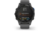 Multispordi kell Garmin fenix 6 Pro Solar - must, halli rihmaga