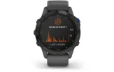 Multispordi kell Garmin fenix 6 Pro Solar - must, halli rihmaga