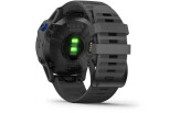 Spordikell Garmin fēnix 6 Pro Solar Pro Solar - must, halli rihmaga