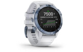 Spordikell Garmin fenix 6 Pro Solar - sinine, valge rihmaga Pro Solar - sinine Ti, valge rihmaga