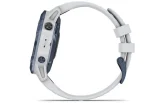 Multispordi kell Garmin fenix 6 Pro Solar - sinine Ti, valge rihmaga