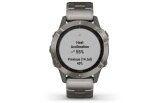 Multispordi kell Garmin fenix 6 Safiir - Ti hall, titaanium rihmaga