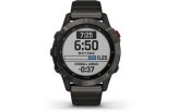 Multispordi kell Garmin fenix 6 Pro Solar - hall, Carbon Gray DLC rihmaga