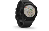 Spordikell fenix 6X PRO - must, musta rihmaga