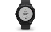 Spordikell fenix 6X PRO - must, musta rihmaga