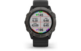 Spordikell Garmin fēnix 6X Safiir; süsinik hall DLC, musta rihmaga Safiir - süsinik hall DLC, musta rihmaga