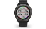 Spordikell fenix 6X Safiir - süsinik hall DLC, musta rihmaga