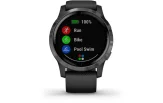Spordikell Garmin vivoactive 4 hall/must