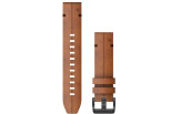 QUICKFIT 22 kellarihmad (22mm) Nahk - Chestnut