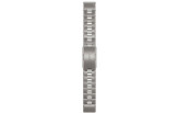 QUICKFIT 22 kellarihmad (22mm) Titanium - Vented Silver