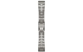 QUICKFIT 26 kellarihm - Vented Titanium Bracelet (6X) Titaanium-Vented Silver