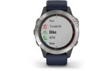Spordikell Garmin quatix 6 Hall, sinise rihmaga