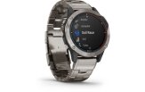 Spordikell Garmin quatix 6 Safiir, Titanium rihmaga