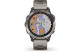 Spordikell Garmin quatix 6 Safiir, Titanium rihmaga