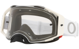 Krossiprillid OAKLEY Airbrake MX Tuff Blocks White Clear
