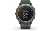Spordikell Garmin Enduro h&otilde;be, halli UltraFit nailonrihmaga