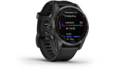 Spordikell fenix 7S Sapphire Solar - Carbon Gray DLC Ti Black Band